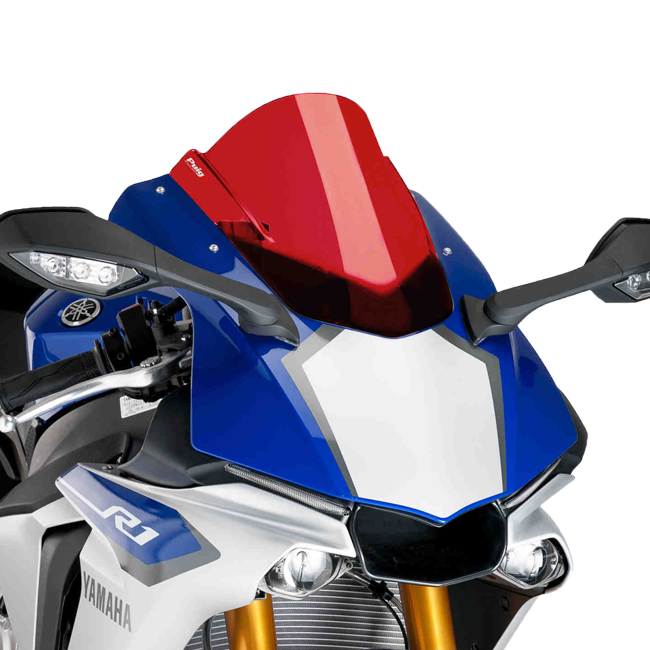 プイグ Z-Racing ウインドシールド ヤマハ YZF-R1/M RN32 RN49 (15-19) 7648 