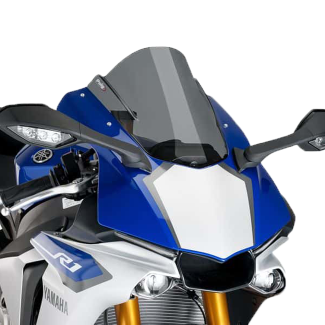 プイグ Z-Racing ウインドシールド ヤマハ YZF-R1/M RN32 RN49 (15-19) 7648 