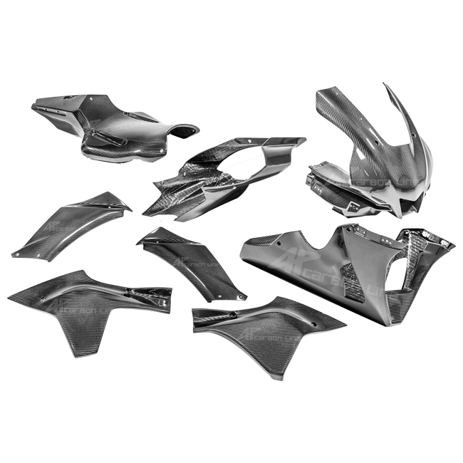 完全なカウリングセット 200g APカーボンライン ヤマハ YZF-R1/M RN65 (20-25) 