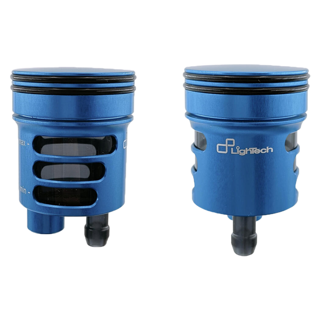 LighTech ブレーキ＆クラッチオイルタンク 16 cm³ – CNCアルミニウム、カラフル | バイク用ユニバーサルリザーバー 