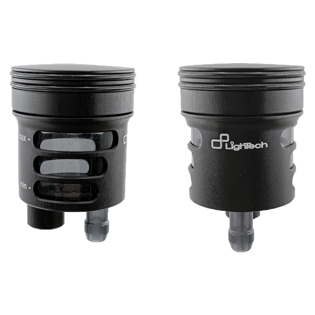 LighTech ブレーキ＆クラッチオイルタンク 16 cm³ – CNCアルミニウム、カラフル | バイク用ユニバーサルリザーバー 