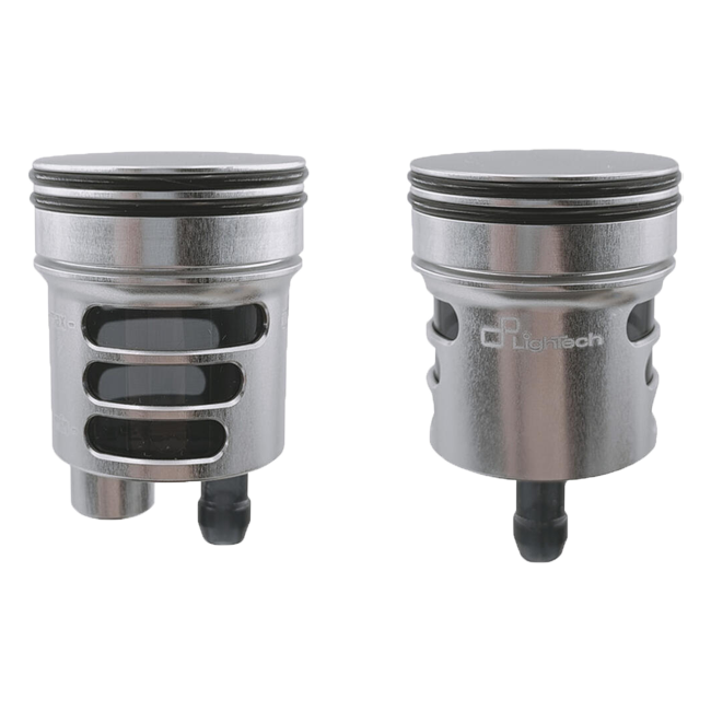 LighTech ブレーキ＆クラッチオイルタンク 16 cm³ – CNCアルミニウム、カラフル | バイク用ユニバーサルリザーバー 