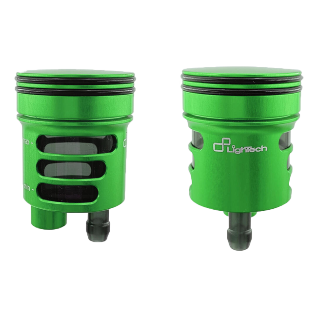 LighTech ブレーキ＆クラッチオイルタンク 16 cm³ – CNCアルミニウム、カラフル | バイク用ユニバーサルリザーバー 