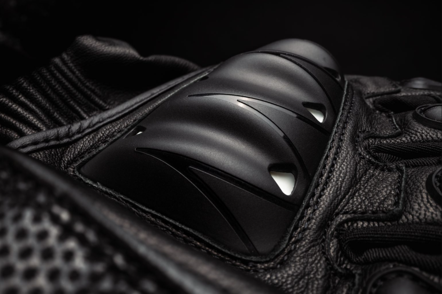 Knox Oulton MK2 スポーツレザーグローブ | メンズ | ブラック/ホワイト | 1011352160050 