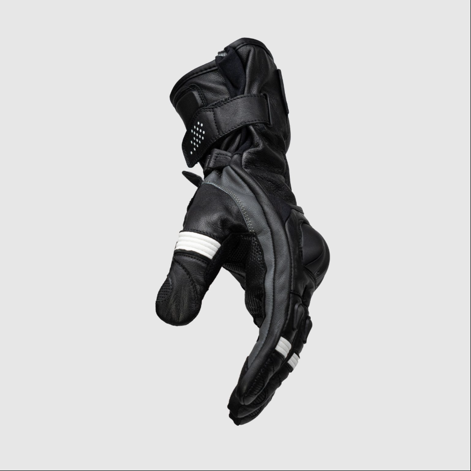 Knox Oulton MK2 スポーツレザーグローブ | メンズ | ブラック/ホワイト | 1011352160050 
