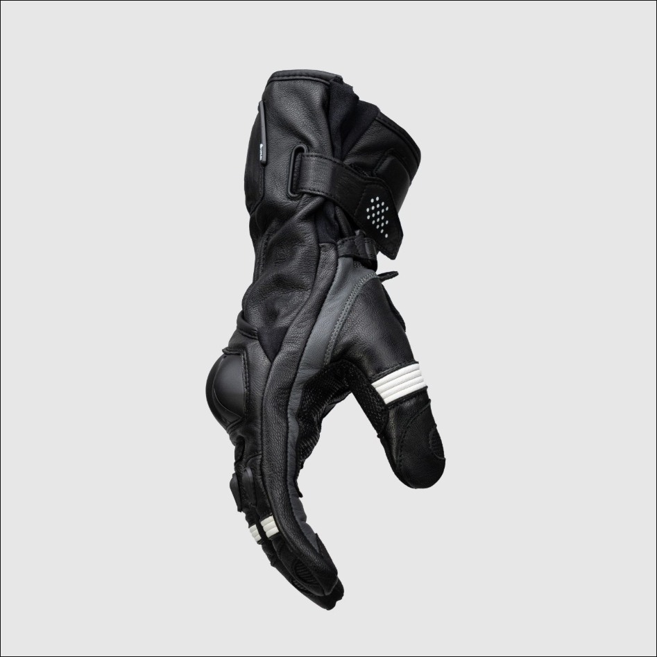 Knox Oulton MK2 スポーツレザーグローブ | メンズ | ブラック/ホワイト | 1011352160050 