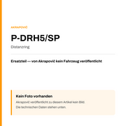 Akrapovic Distanzring P-DRH5/SP — Platzhalter, kein Herstellerfoto verfügbar