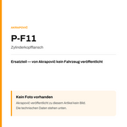 Akrapovic Zylinderkopfflansch P-F11 — Platzhalter, kein Herstellerfoto verfügbar