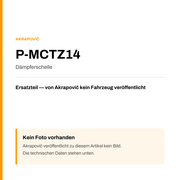 Akrapovic Dämpferschelle P-MCTZ14 — Platzhalter, kein Herstellerfoto verfügbar