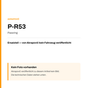 Akrapovic Passring P-R53 — Platzhalter, kein Herstellerfoto verfügbar