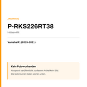 Akrapovic Hülsen-Kit Yamaha R1 (19-21) P-RKS226RT38 — Platzhalter, kein Herstellerfoto verfügbar