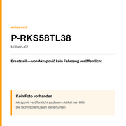 Akrapovic Hülsen-Kit P-RKS58TL38 — Platzhalter, kein Herstellerfoto verfügbar