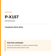 Akrapovic Dämpferhalter Yamaha R1 (15-19) P-X157 — Platzhalter, kein Herstellerfoto verfügbar