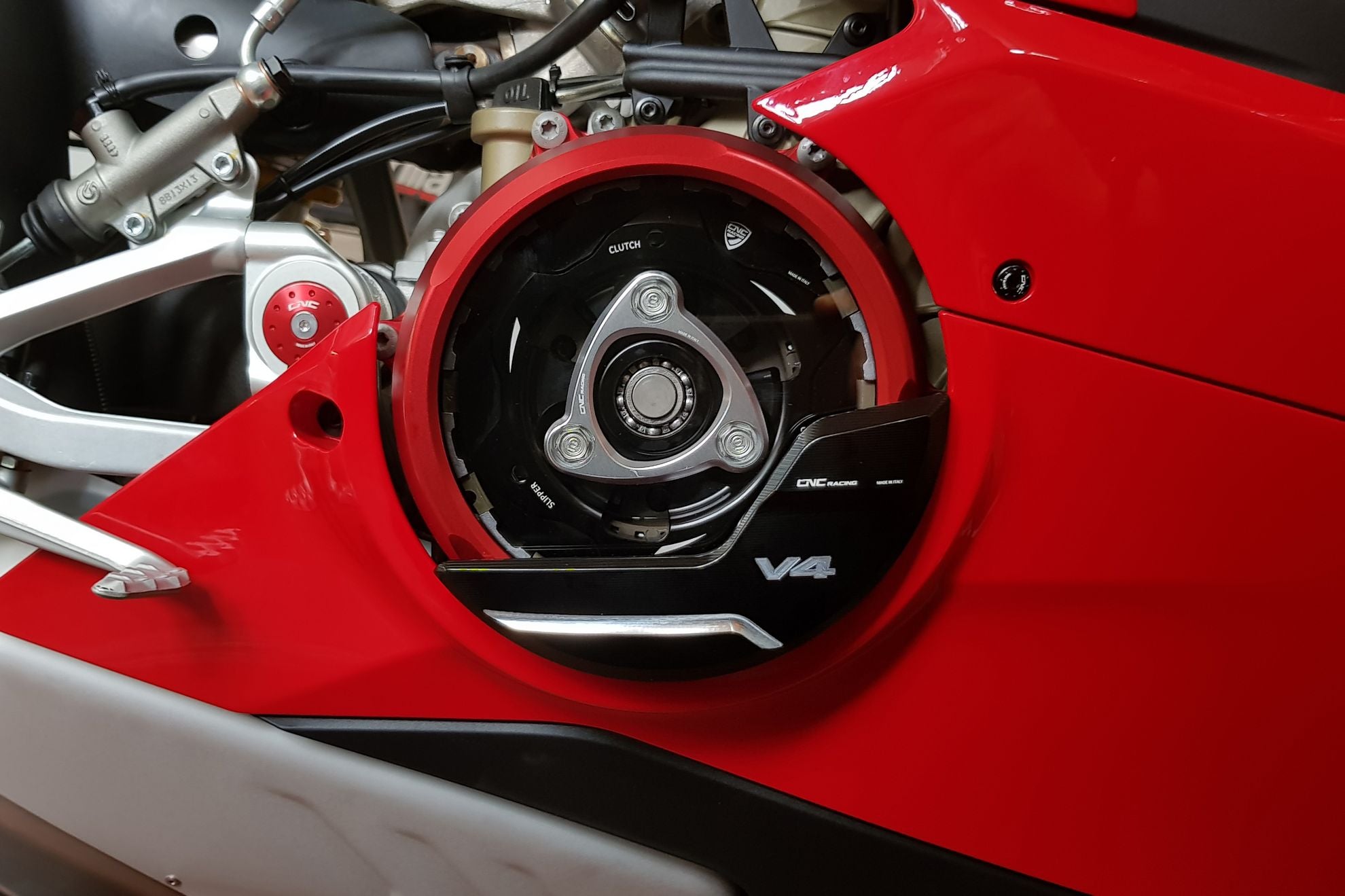 アルミニウムクラッチプロテクター保護カバー CNCレーシング デュカティ パニガーレ V4/S (2025) PR310 
