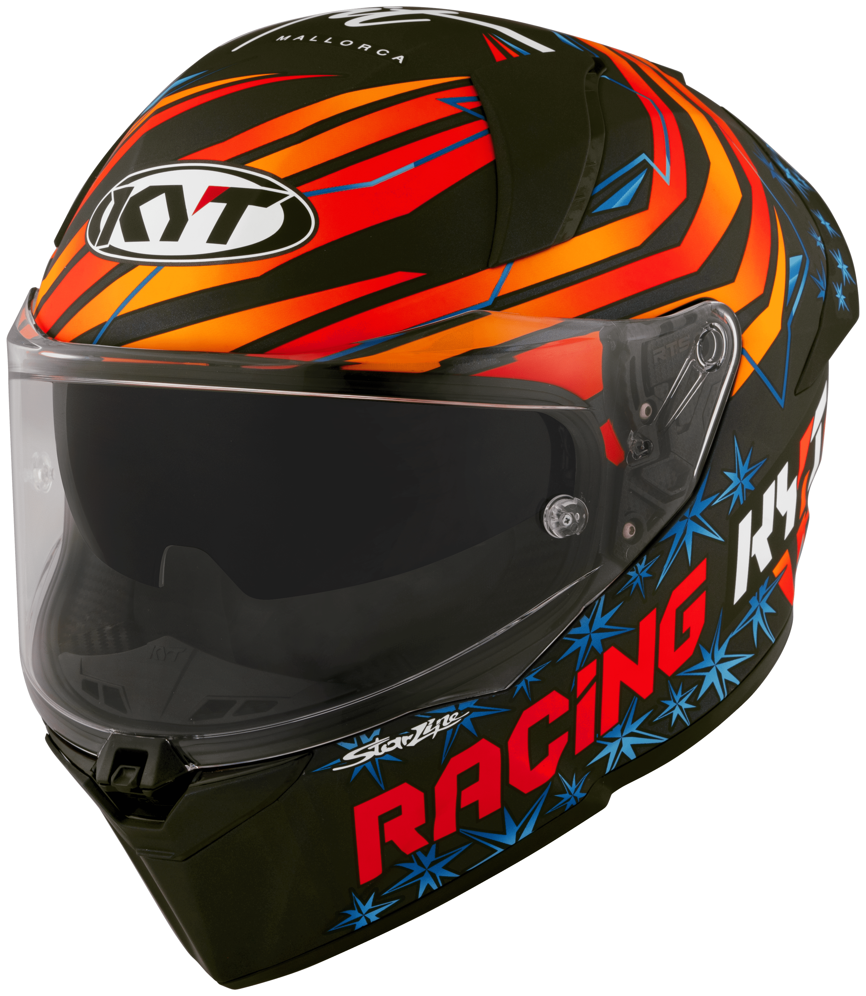 KYT R2R ヘルメット マックスバージョン アウグスト・フェルナンデス レプリカ マット 2022 Y6R20003 