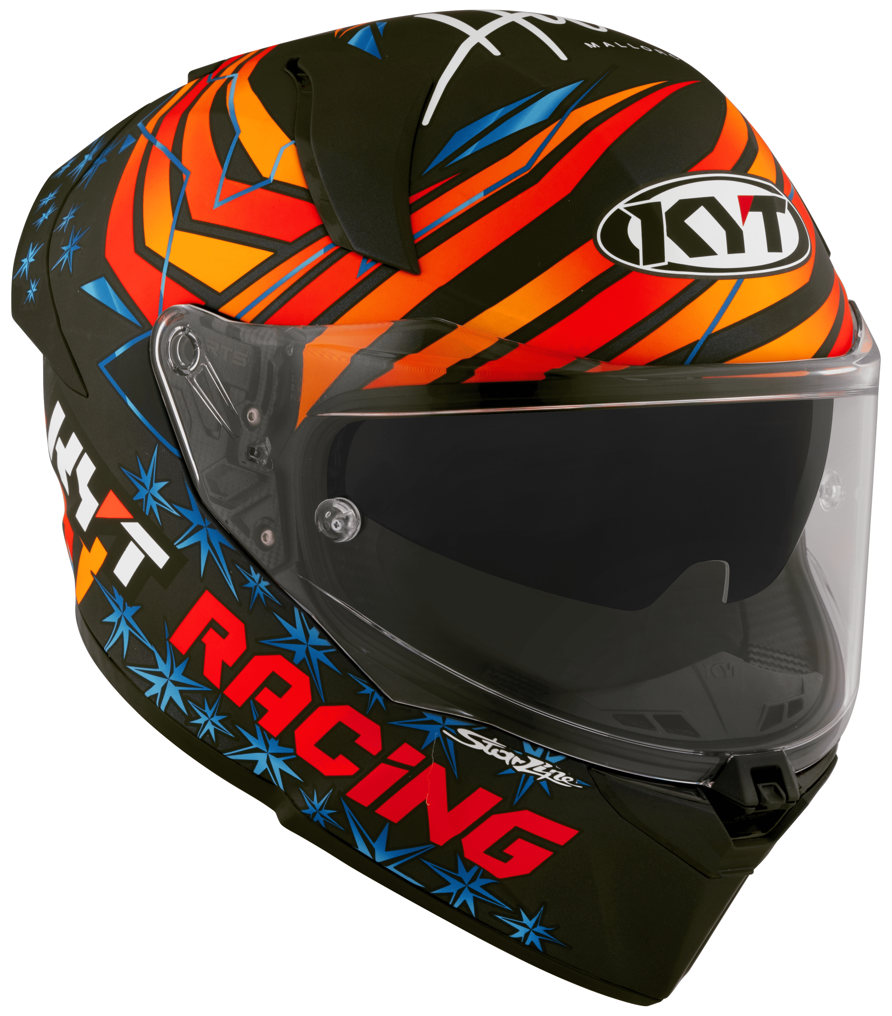 KYT R2R ヘルメット マックスバージョン アウグスト・フェルナンデス レプリカ マット 2022 Y6R20003 