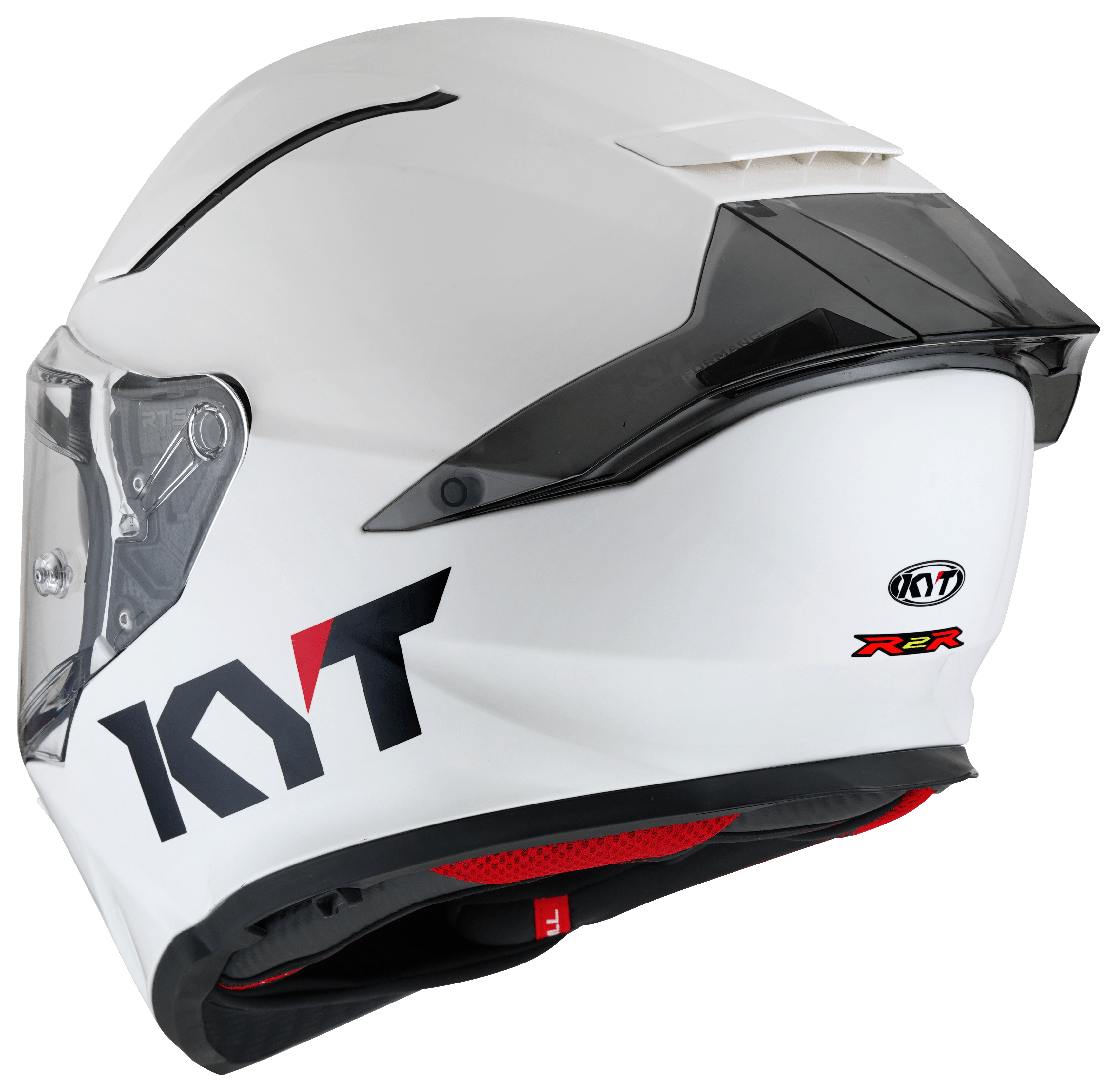 KYT R2R ヘルメット プレーン ホワイト Y6R200W3 