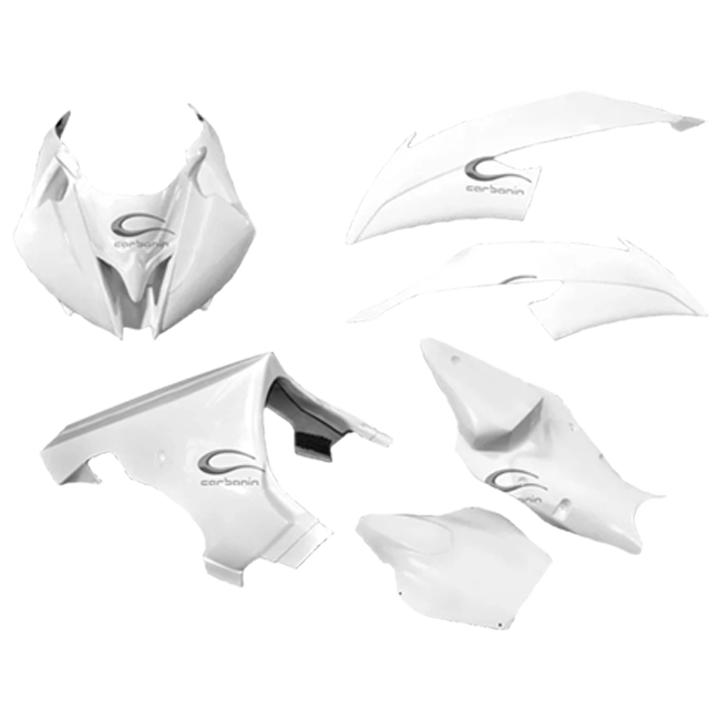 アビオファイバー製の完全なカウリングセット ヤマハ YZF-R6 RJ15 (08-16) 