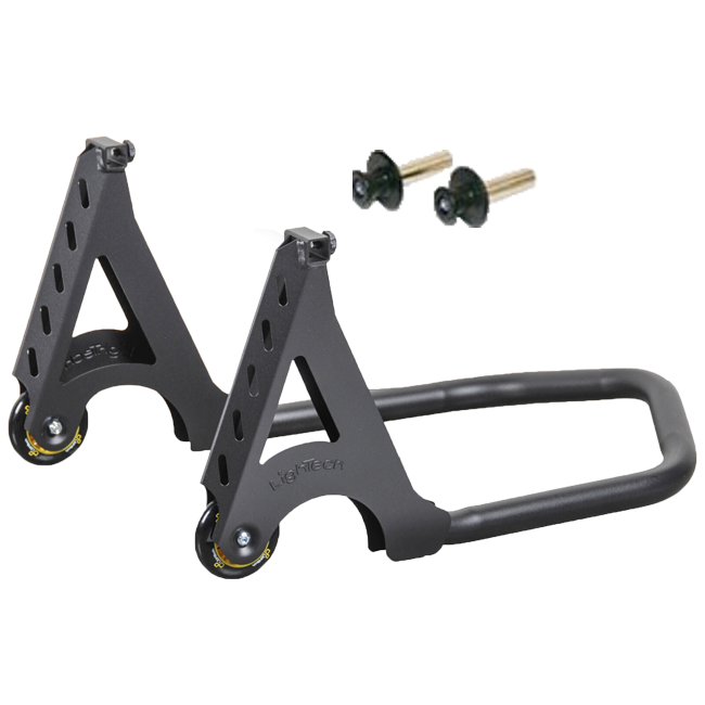 LighTech製の調整可能なロール受け付きの鋼製リアホイールスタンド RSF21R 