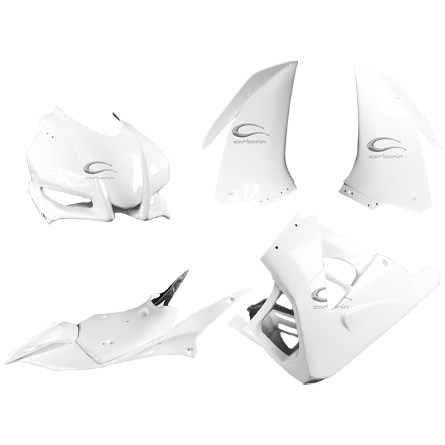 アビオファイバー製の完全なカウルセット アプリリア RSV4/RR/RF/1100 ファクトリー (15-20) カーボニン 