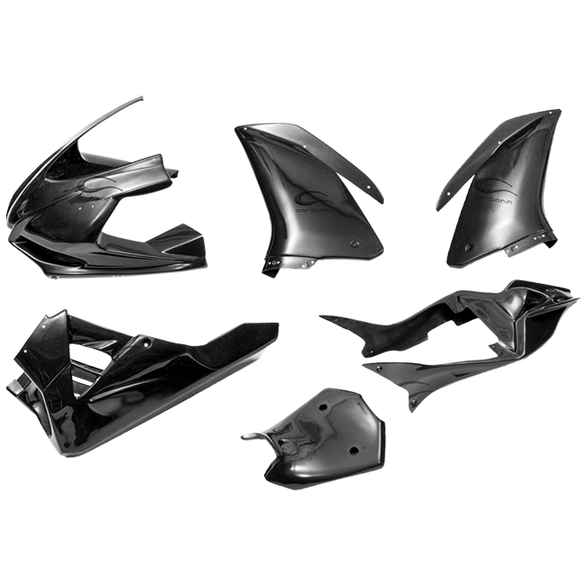 完全なカウリングセット カーボン Aprilia RSV4/RR/RF/1100ファクトリー (15-20) Carbonin 