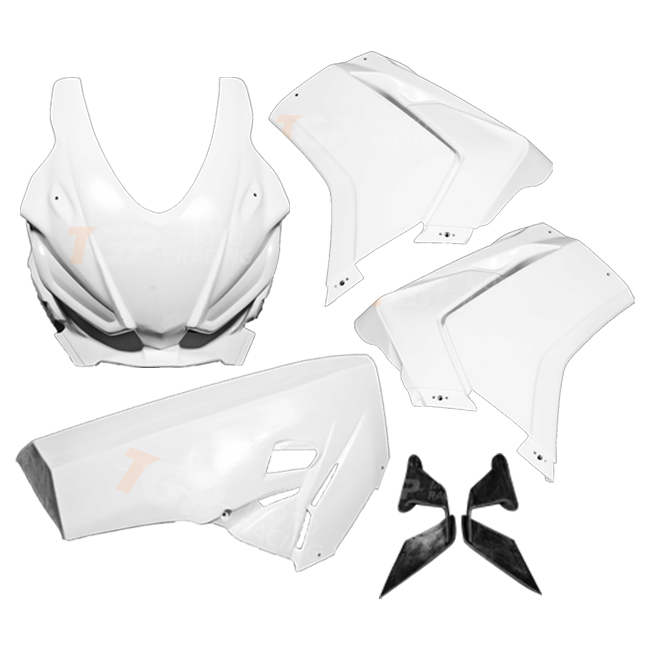 フロント レース用カウル ファイバーセット PlasticBike アプリリア RSV4/RR/1100 ファクトリー (25-26) 