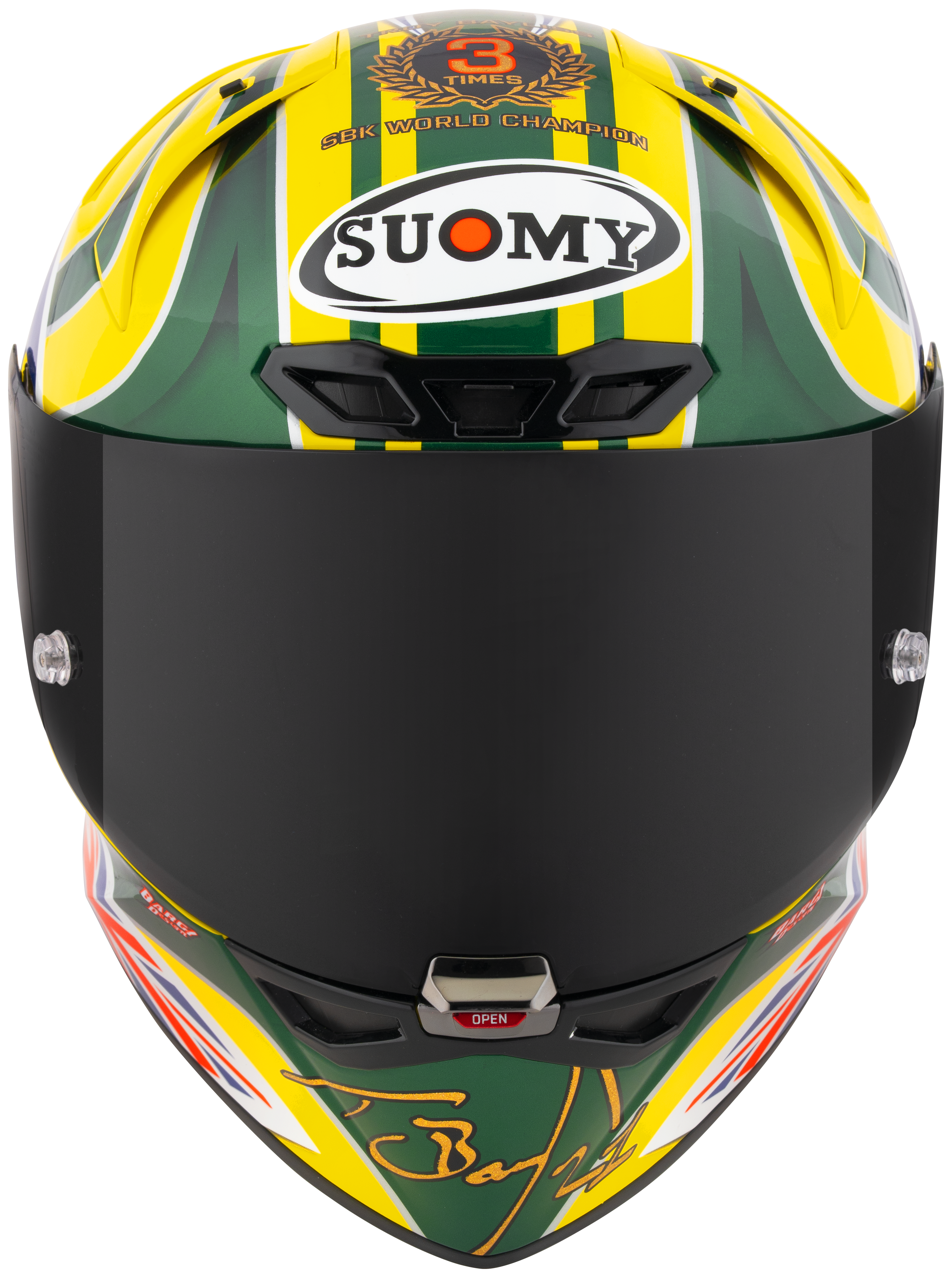 Suomy S1-XR GP Helm Troy Bayliss Replica 2005 K6SX0002