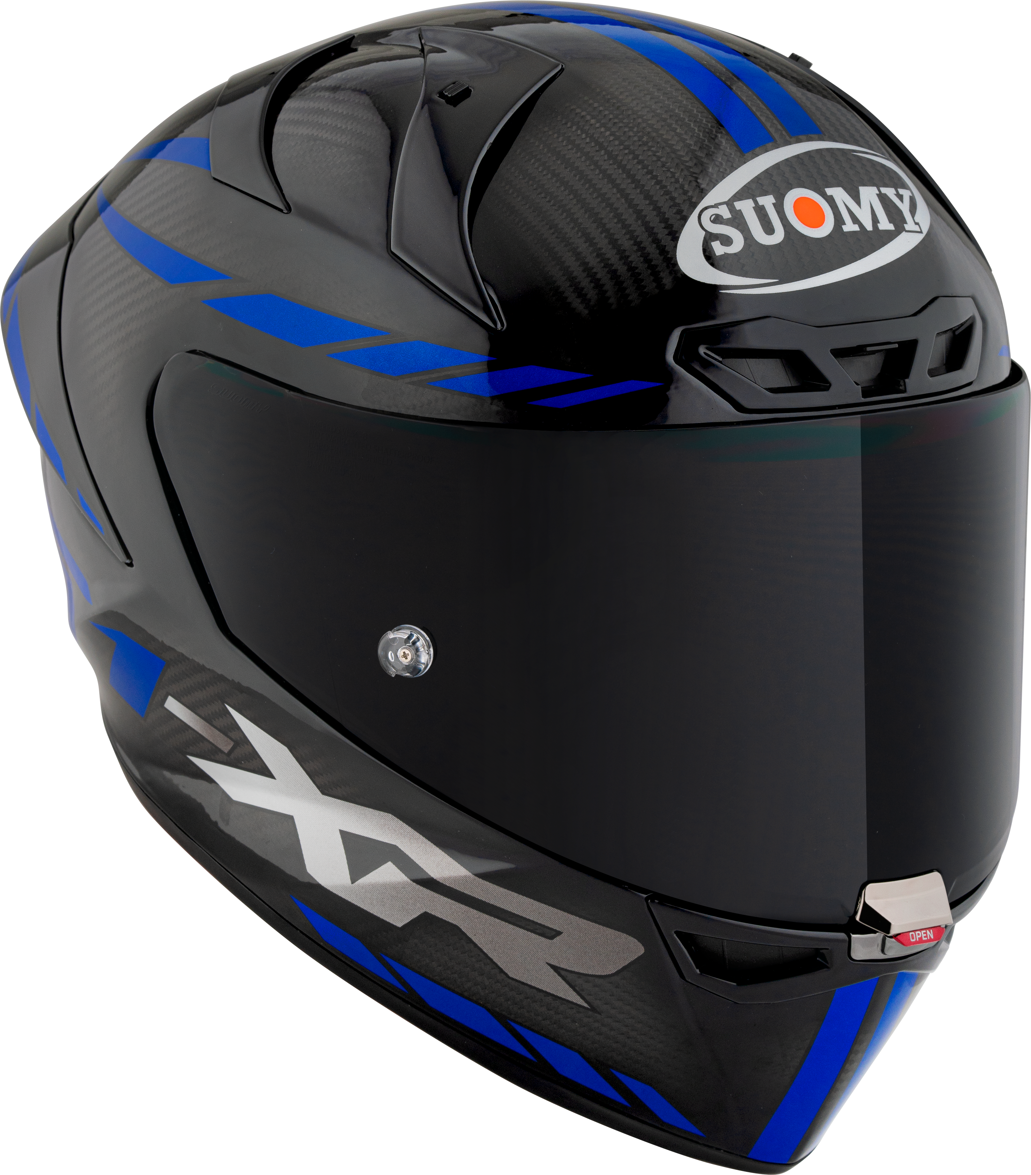 Suomy S1-XR GP Helm Carbon Hypersonic Blau K6SX0006