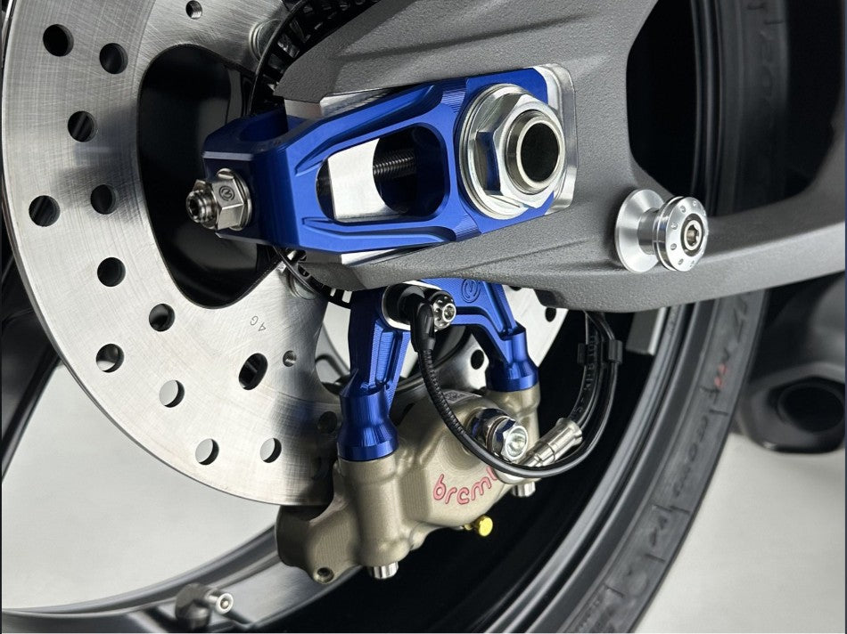 チェーンテンショナーキット、ブレーキキャリパーハルダー、およびBrembo P2-30 69.5 mm XA6H530 Motocorse Ducati Panigale V4/S (2025) 