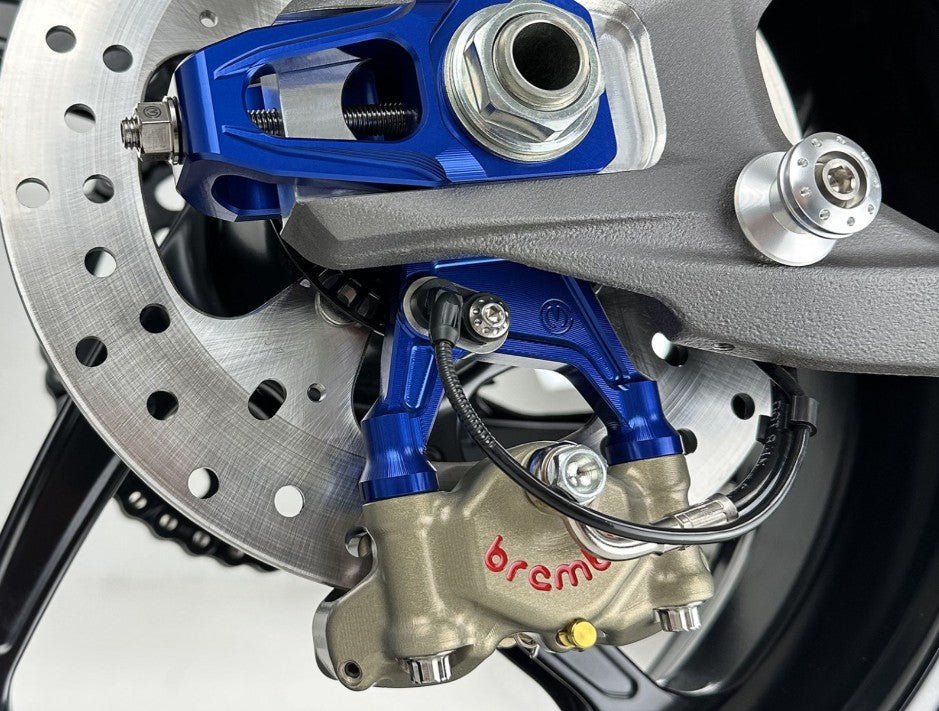 チェーンテンショナーキット、ブレーキキャリパーハルダー、およびBrembo P2-30 69.5 mm XA6H530 Motocorse Ducati Panigale V4/S (2025) 