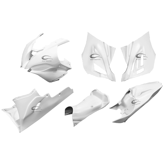 アビオファイバー製の完全なカウルセット BMW S1000RR K67 (19-22) カーボニン 
