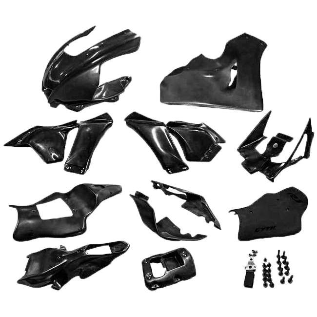完全なカウルセット GYTR GFK 黒 Yamaha YZF-R1/M RN65 (20-25) GYT-R1RAC-F2 