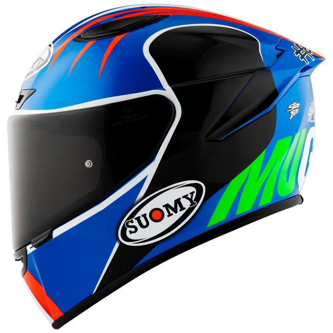 Suomy Track-1 Helm Francesco Pecco Bagnaia Mugello 2022 Replica K6T10016