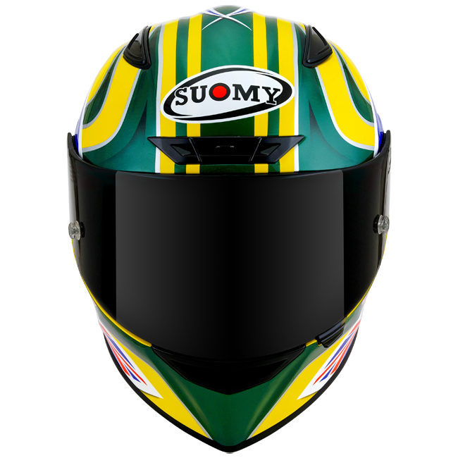 Suomy Track-1 Helm Troy Bayliss 2005 Replica K6T10017