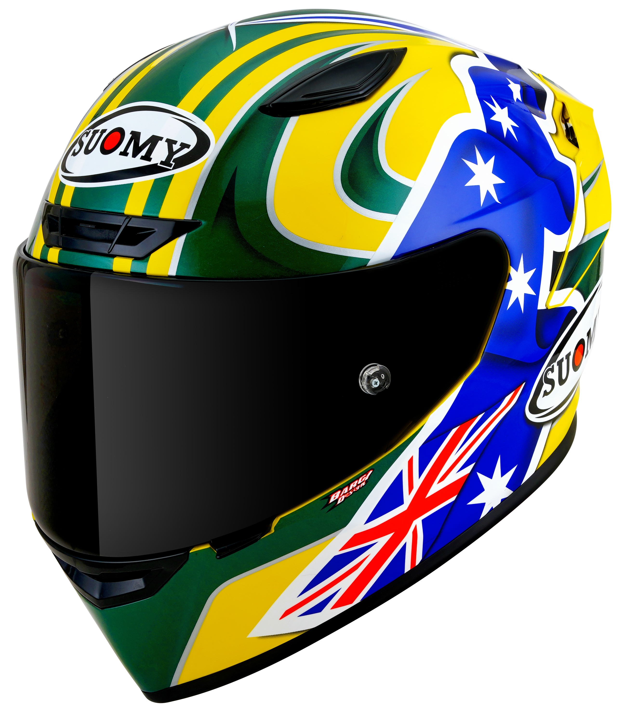 Suomy Track-1 Helm Troy Bayliss 2005 Replica K6T10017