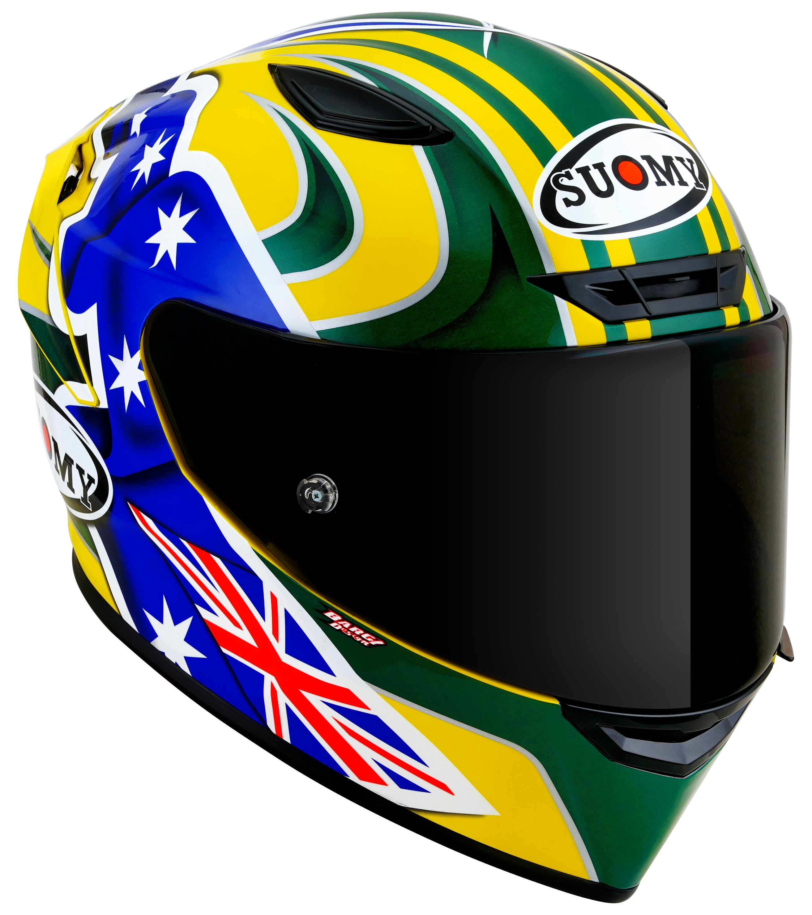 Suomy Track-1 Helm Troy Bayliss 2005 Replica K6T10017