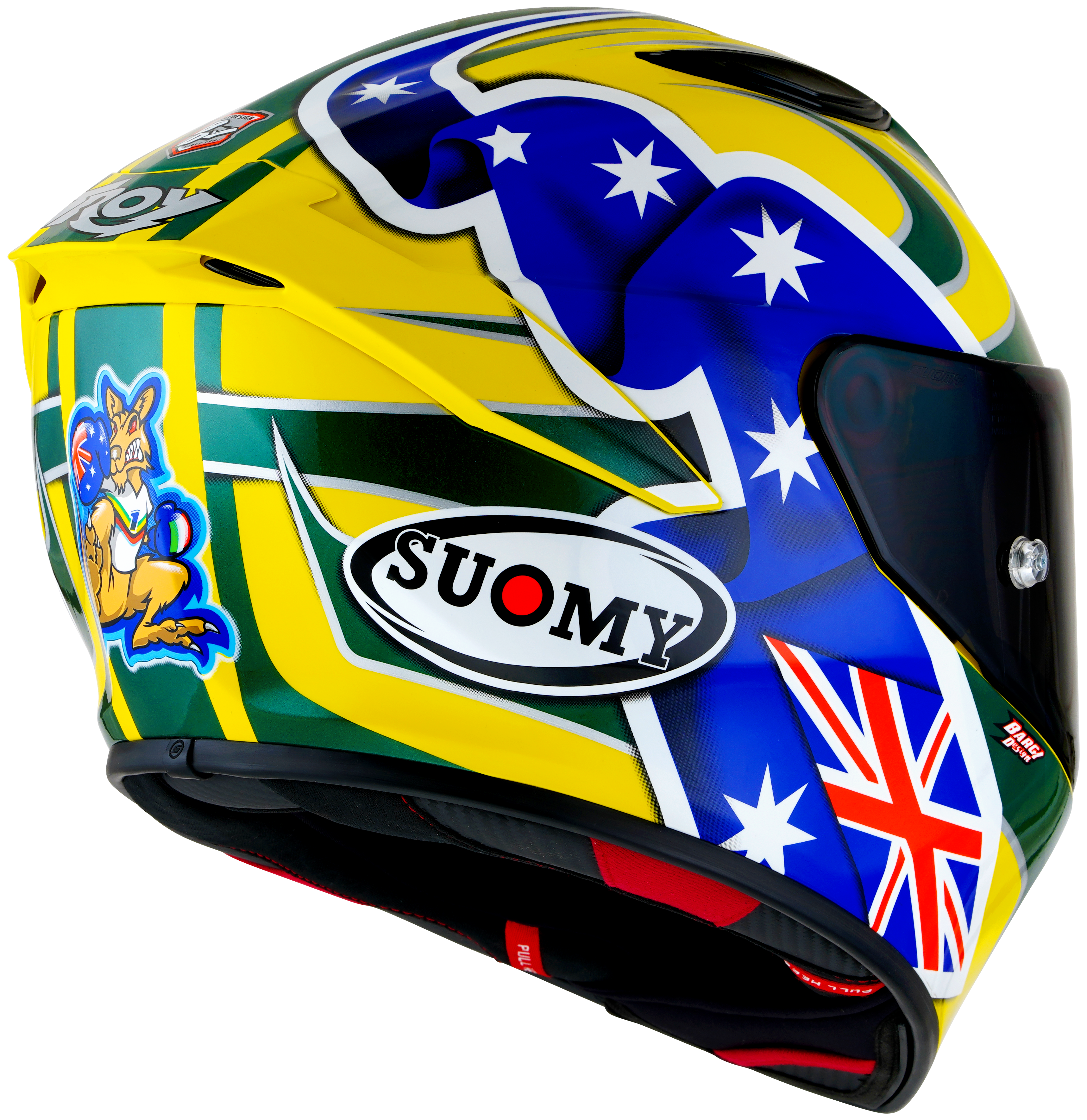 スオーミー トラック-1 ヘルメット トロイ・ベイリス 2005 レプリカ K6T10017 