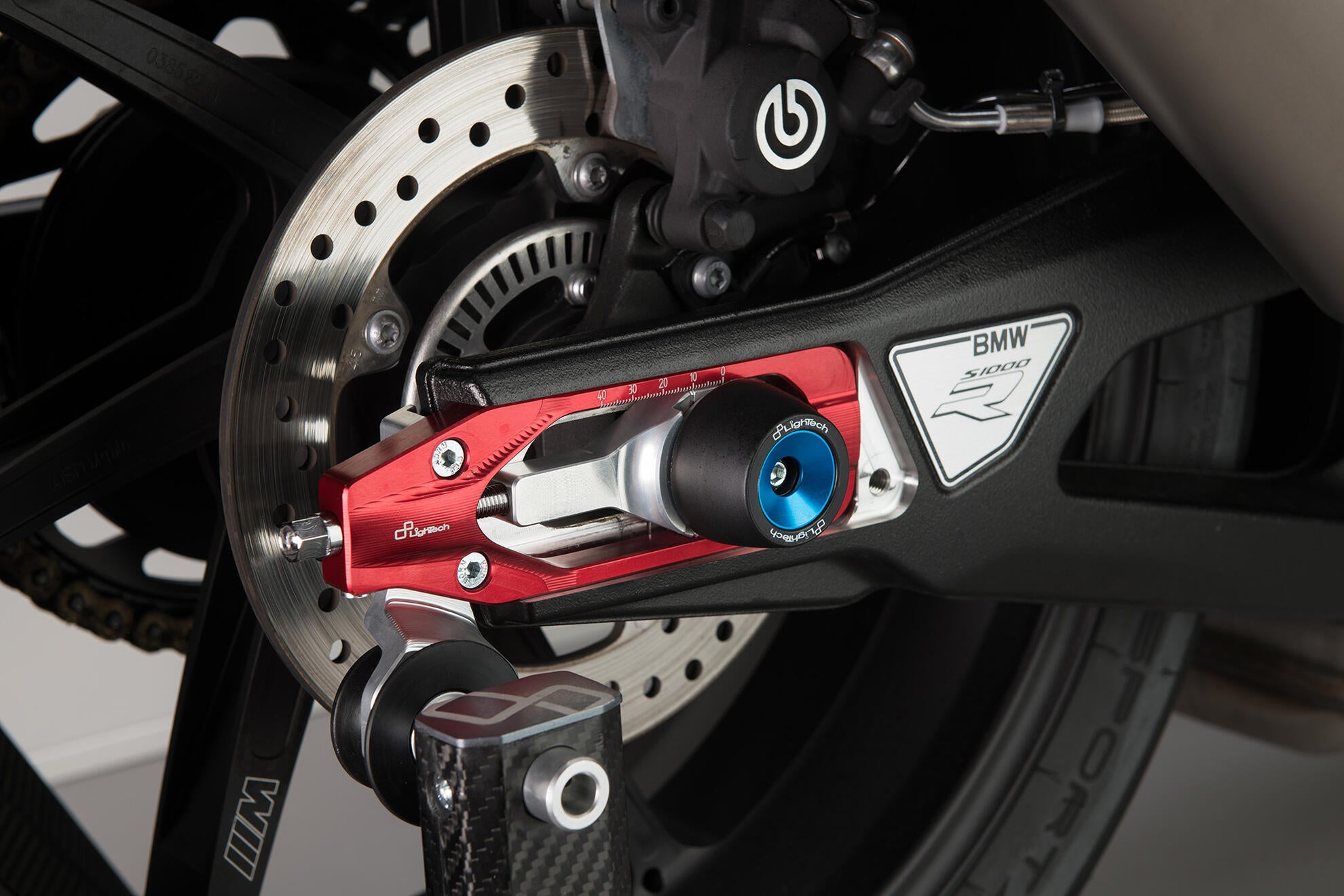 LighTech バイク S1000RR K67 (19-25) 用 チェーンテンショナー TEBM003 