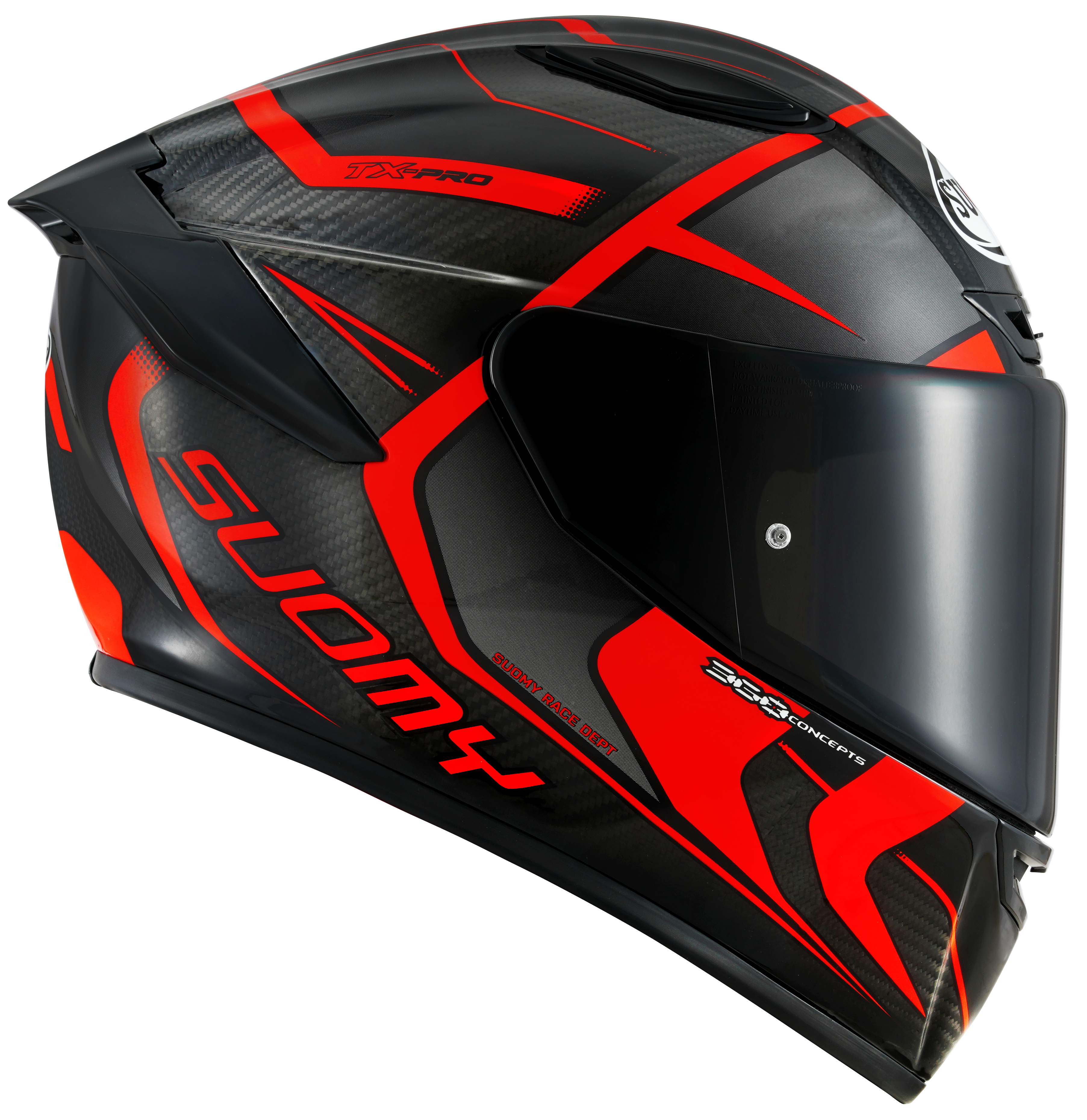 スオーミー TX-Pro ヘルメット カーボン アドバンス レッド フルオ K6TX0003 