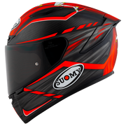 スオーミー TX-Pro ヘルメット カーボン ジョンソン レプリカ 赤 マット K6TX0010 