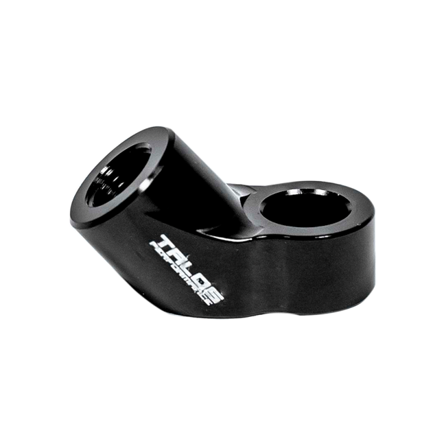 TALOSブレーキキャリパー接続アダプター、25°または40°の角度、M10x1.0の接続ネジを持つクイックリリースカプラー用、例としてSTÄUBLI SPH.03.7410など。 