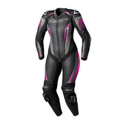 RST Tractech EVO D3O ワンピース レザースーツ － パンチング仕様のレーシングスーツ | レディース | ブラック/ピンク | 103643 