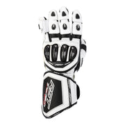RST Tractech Evo 4 バイク用レザーグローブ | メンズ | ホワイト | 102666 