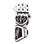 RST Tractech Evo 4 オートバイ用レザーグローブ | レディース | ホワイト | 103495 