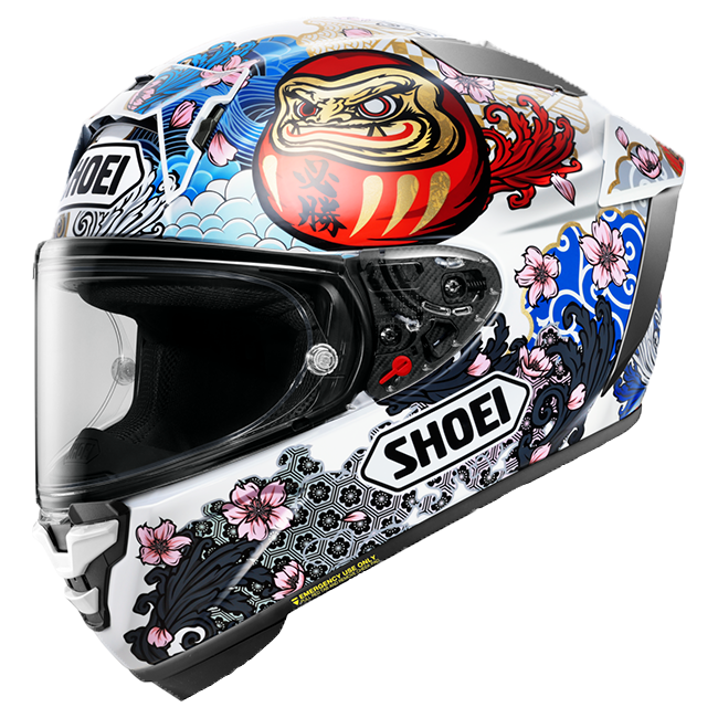 Shoei X-SPR PRO Helm Márquez Motegi5 TC-6 - Marc Márquez Motegi 2025 Replica