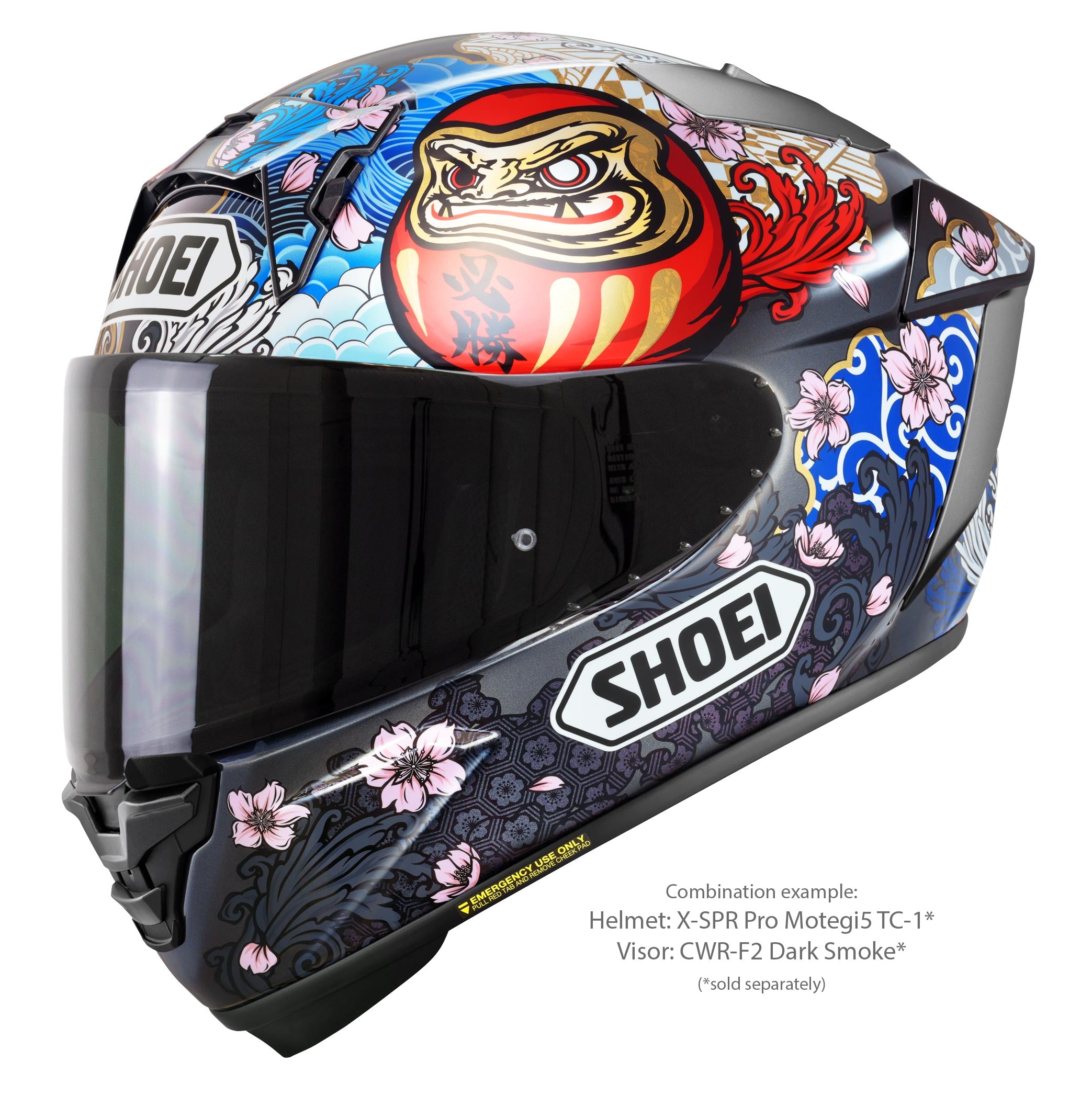 Shoei X-SPR PRO ヘルメット マルケス モテギ5 TC-1 - マルク・マルケス モテギ 2024 レプリカ 