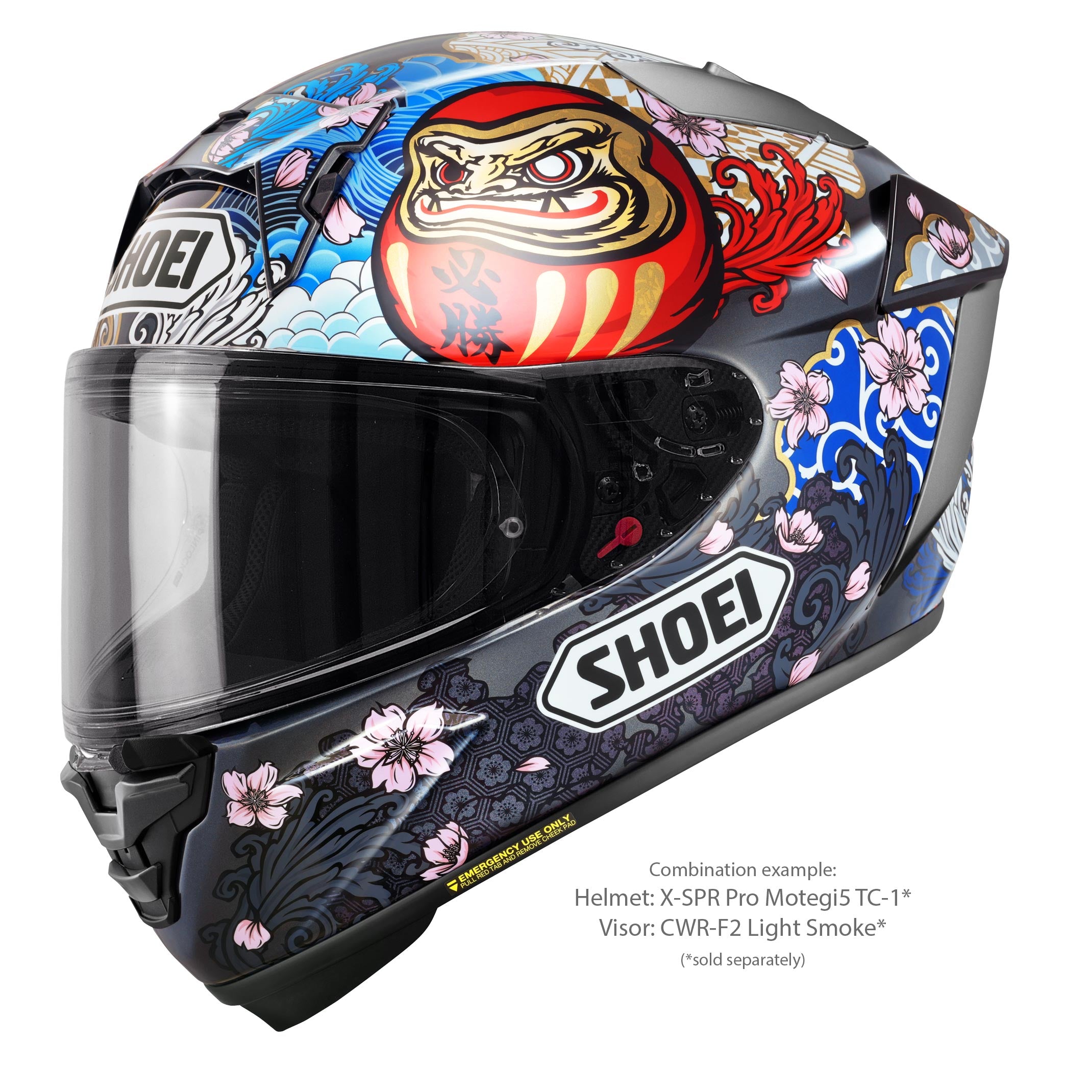 Shoei X-SPR PRO ヘルメット マルケス モテギ5 TC-1 - マルク・マルケス モテギ 2024 レプリカ 
