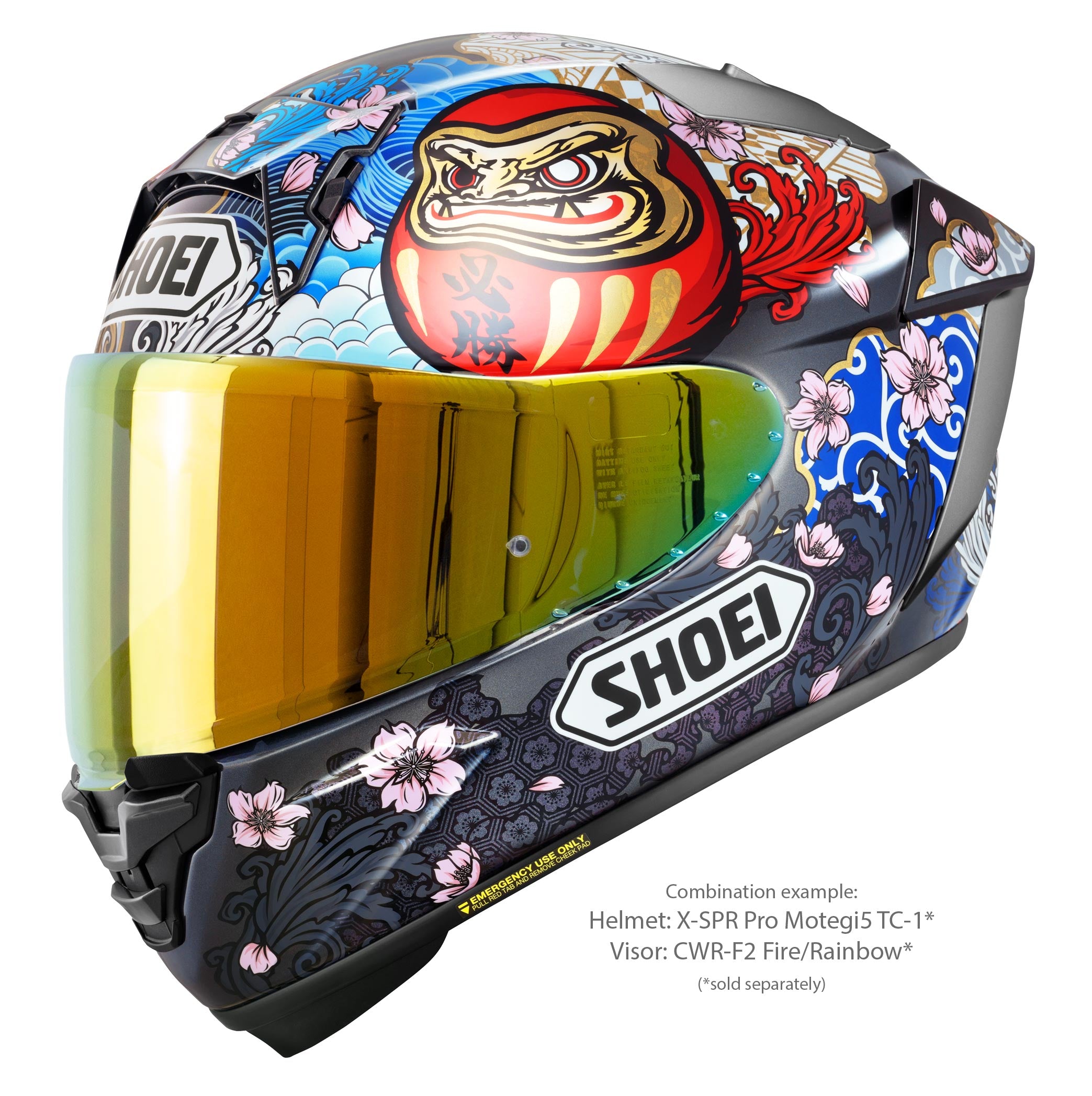 Shoei X-SPR PRO ヘルメット マルケス モテギ5 TC-1 - マルク・マルケス モテギ 2024 レプリカ 