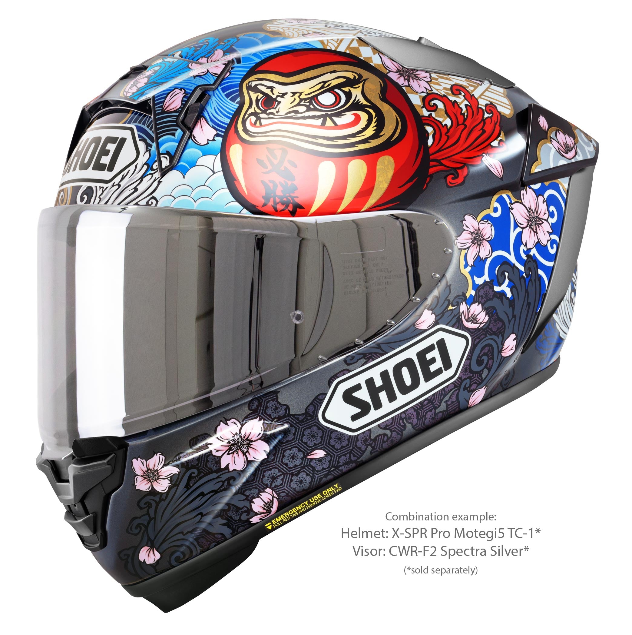 Shoei X-SPR PRO ヘルメット マルケス モテギ5 TC-1 - マルク・マルケス モテギ 2024 レプリカ 
