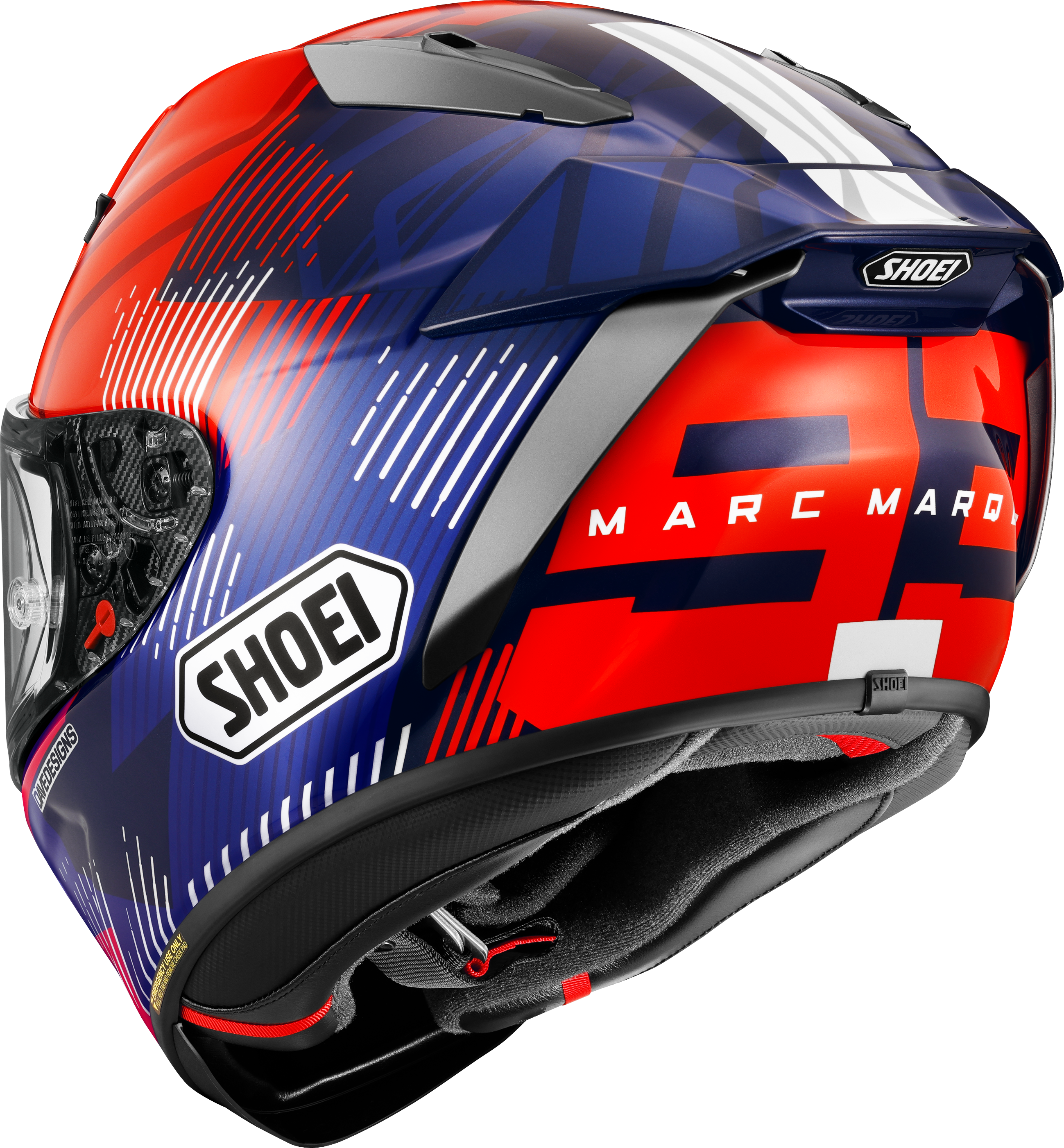 Shoei X-SPR PRO ヘルメット MARQUEZ8 TC-1 マルク・マルケス レプリカ 2024 